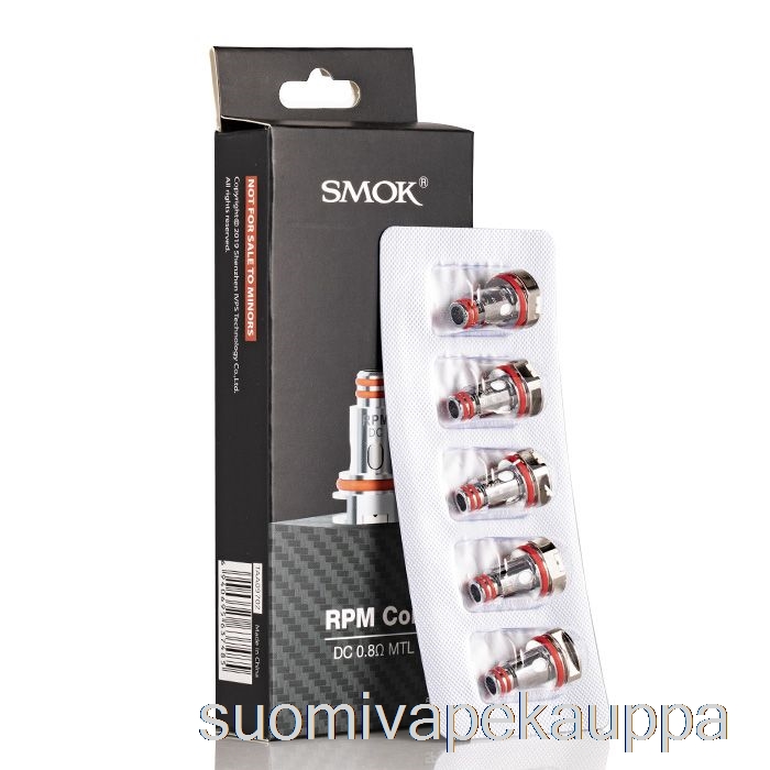 Vape Kauppa Smok Rpm Vaihtokelat 0.8ohm Rpm Dc Mtl Kelat